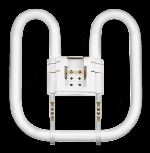 2D lysrör 2-pin GR8 16W 835